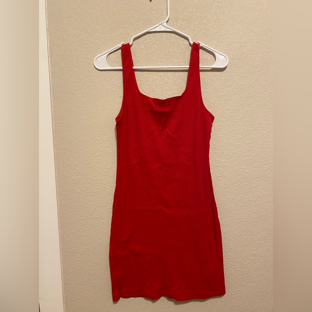 H&M red dress, size M